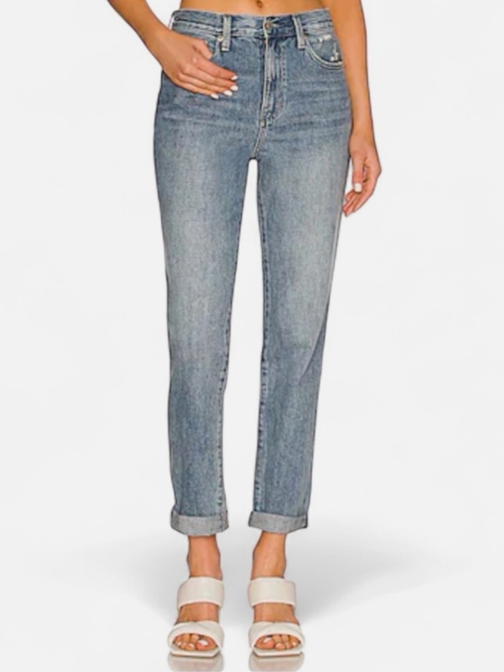 Pistola Presley High Rise Relaxed Roller Jeans Fusion Wash Size 28 90s Fit